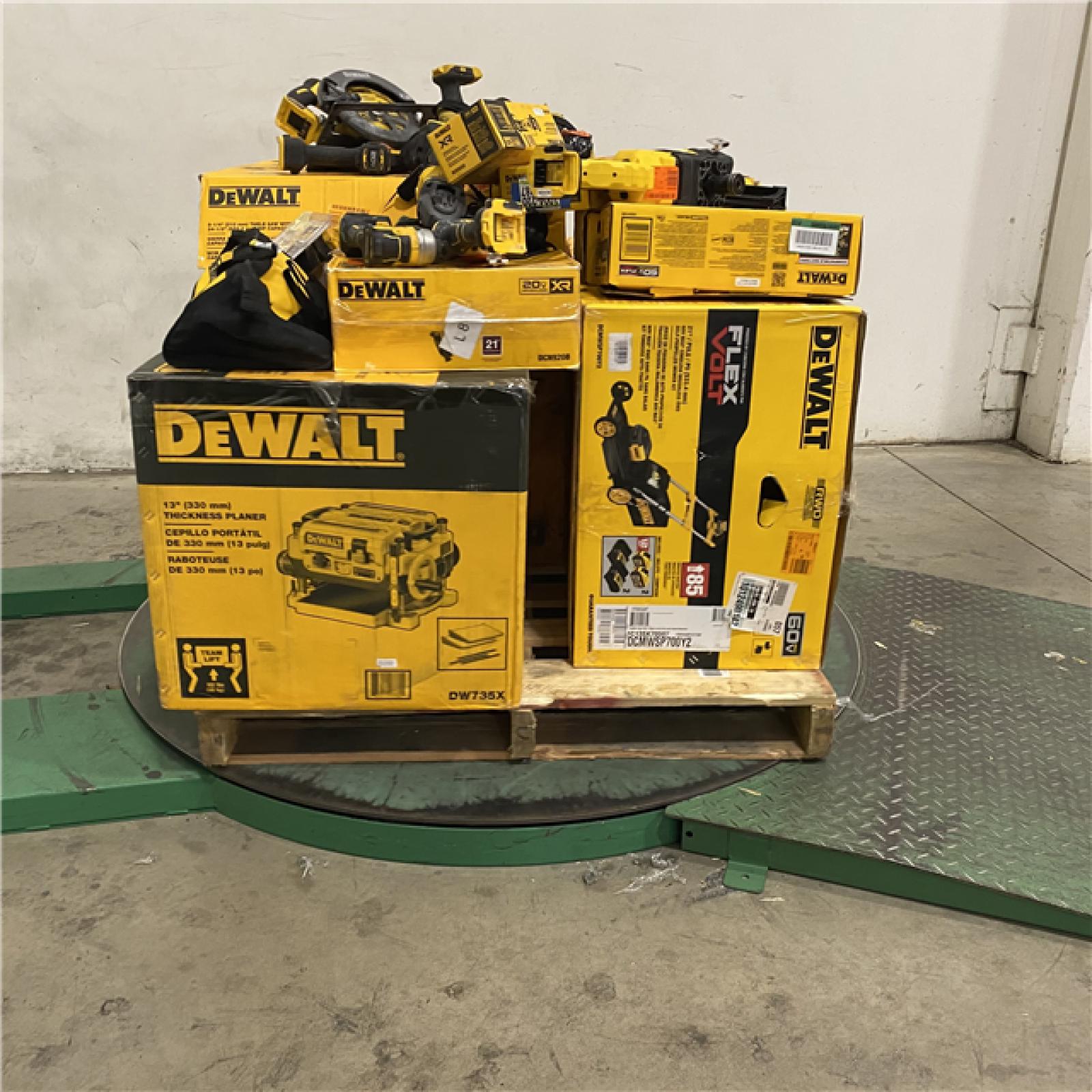 Dallas Location - As-Is DEWALT Tool Pallet