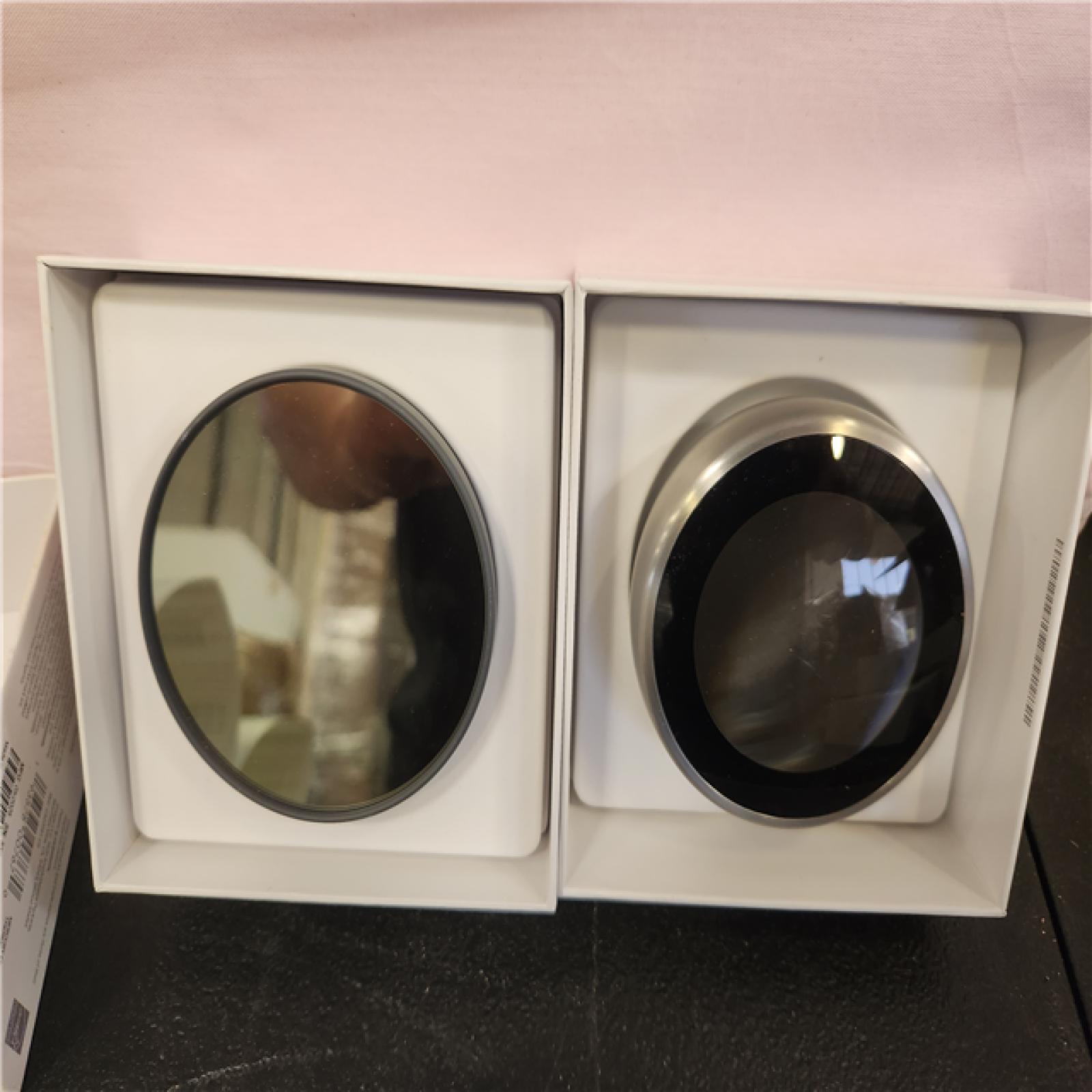 Phoenix AS-IS Mixed Google Nest Thermostat - Smart Programmable Wi-Fi Thermostat - Charcoal (2-Pack)