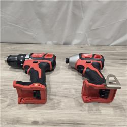 AS-IS Milwaukee 18V Cordless 2-Tool Drill/Driver and Impact Driver Kit