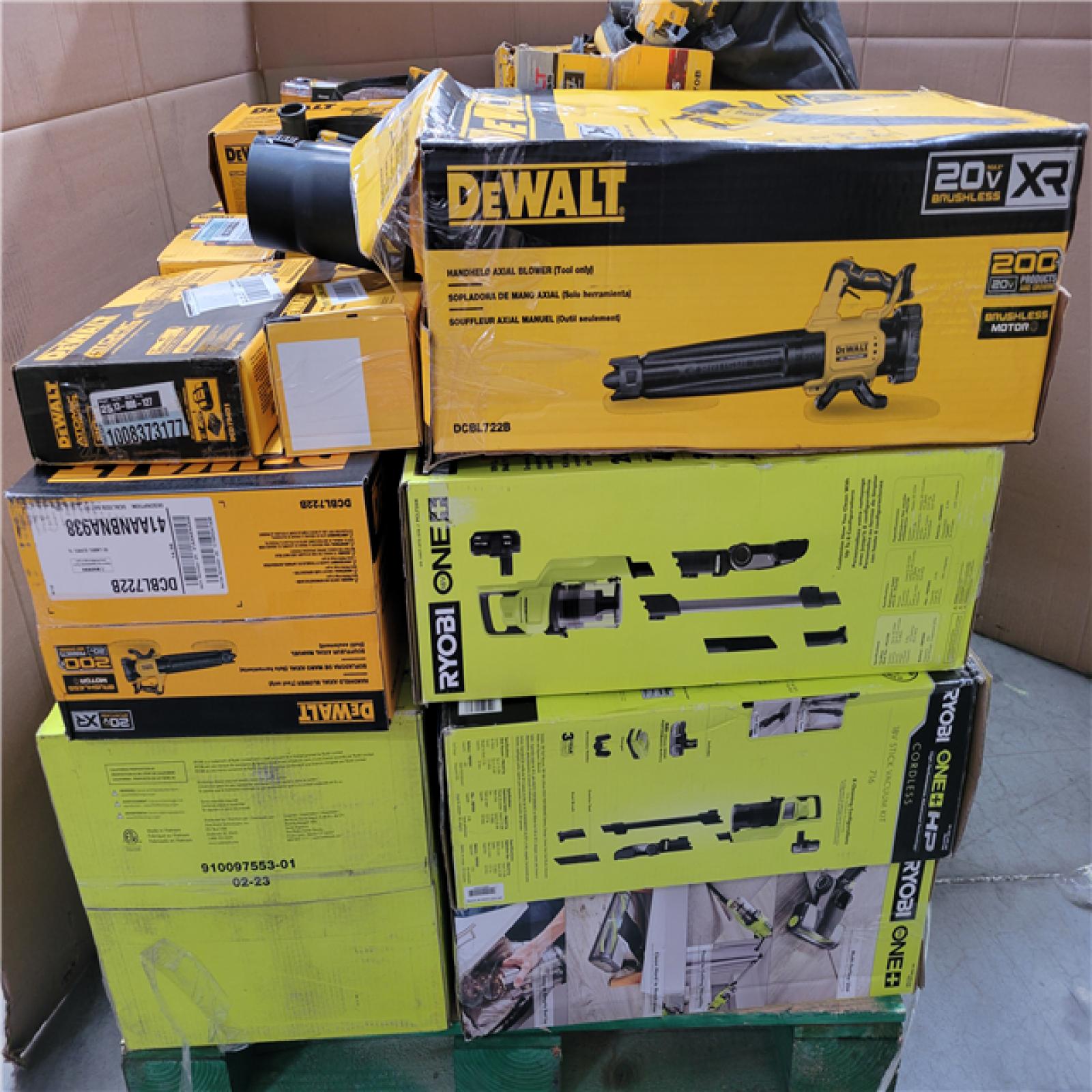 CALIFORNIA AS-IS TOOL PALLET