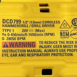 AS-IS DEWALT ATOMIC 20V Cordless 1/2 in. Compact Hammer Drill Kit