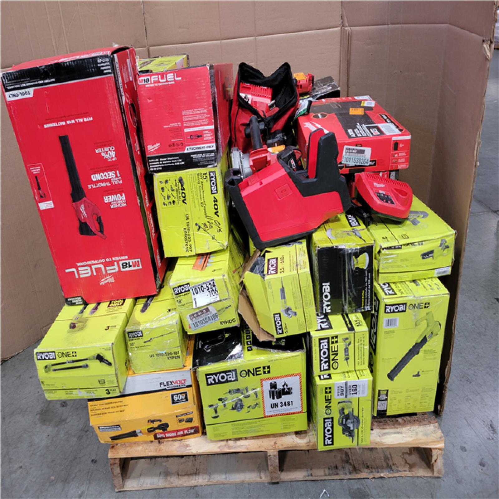 CALIFORNIA AS-IS TOOL PALLET