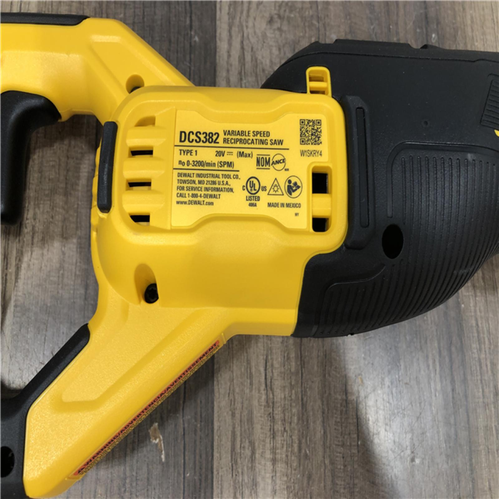 AS-IS DEWALT 20V MAX Cordless Brushless Reciprocating Saw (Tool Only)