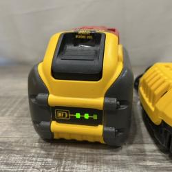 AS-IS DEWALT 20V/60V MAX FLEXVOLT Lithium-Ion 9.0Ah Battery and Charger Starter Kit