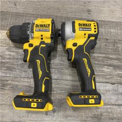 AS-IS DEWALT ATOMIC 20-Volt MAX Lithium-Ion Cordless Combo Kit