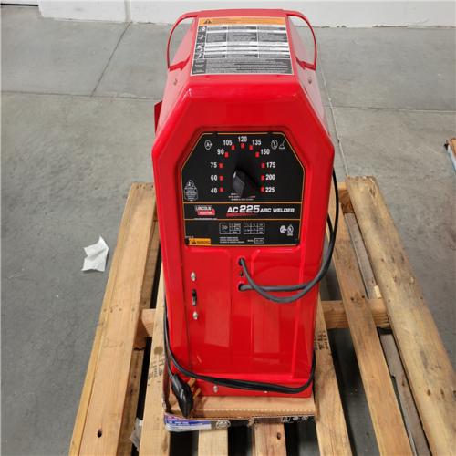 CALIFORNIA AS-IS LINCOLN ELECTRIC AC225 ARC WELDER