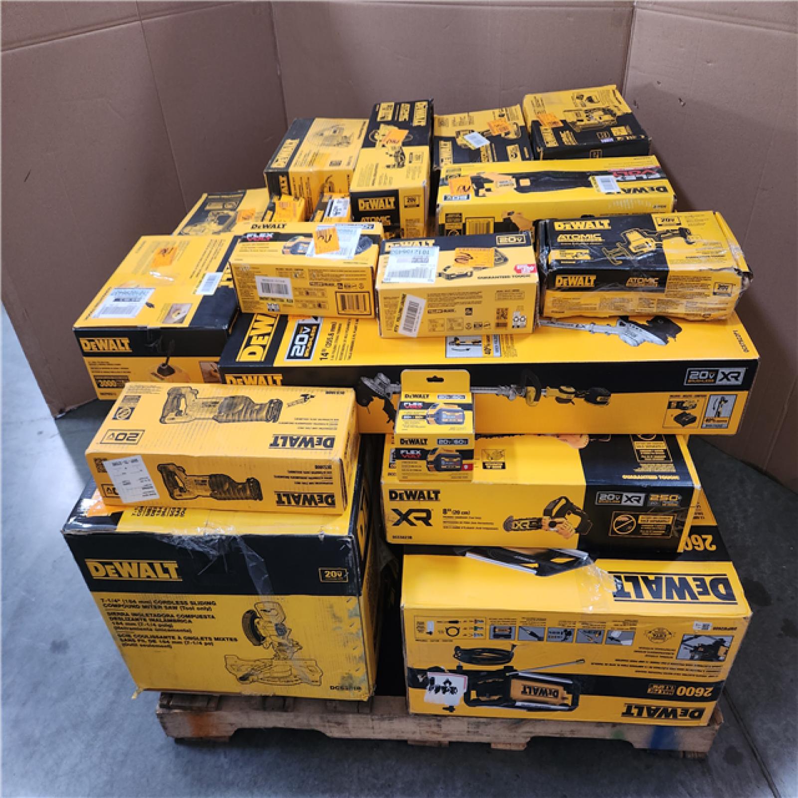 California DeWalt Tool Pallet: Appears in Excellent Condition