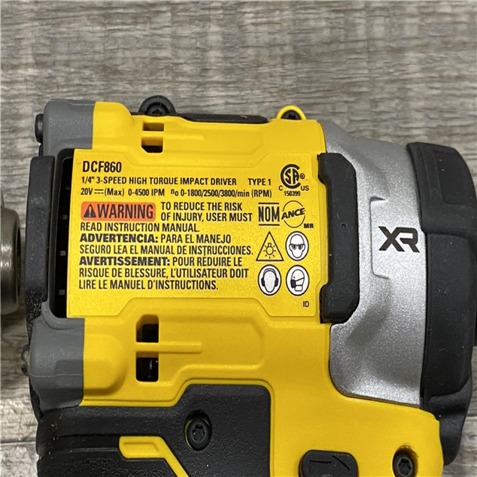 AS-IS DEWALT 20V MAX Lithium-Ion Cordless 3-Tool Combo Kit