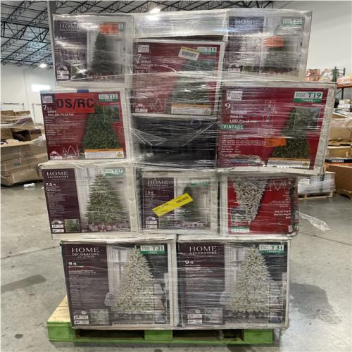 DALLAS LOCATION -AS-IS MIXED CHRISTMAS TREE PALLET