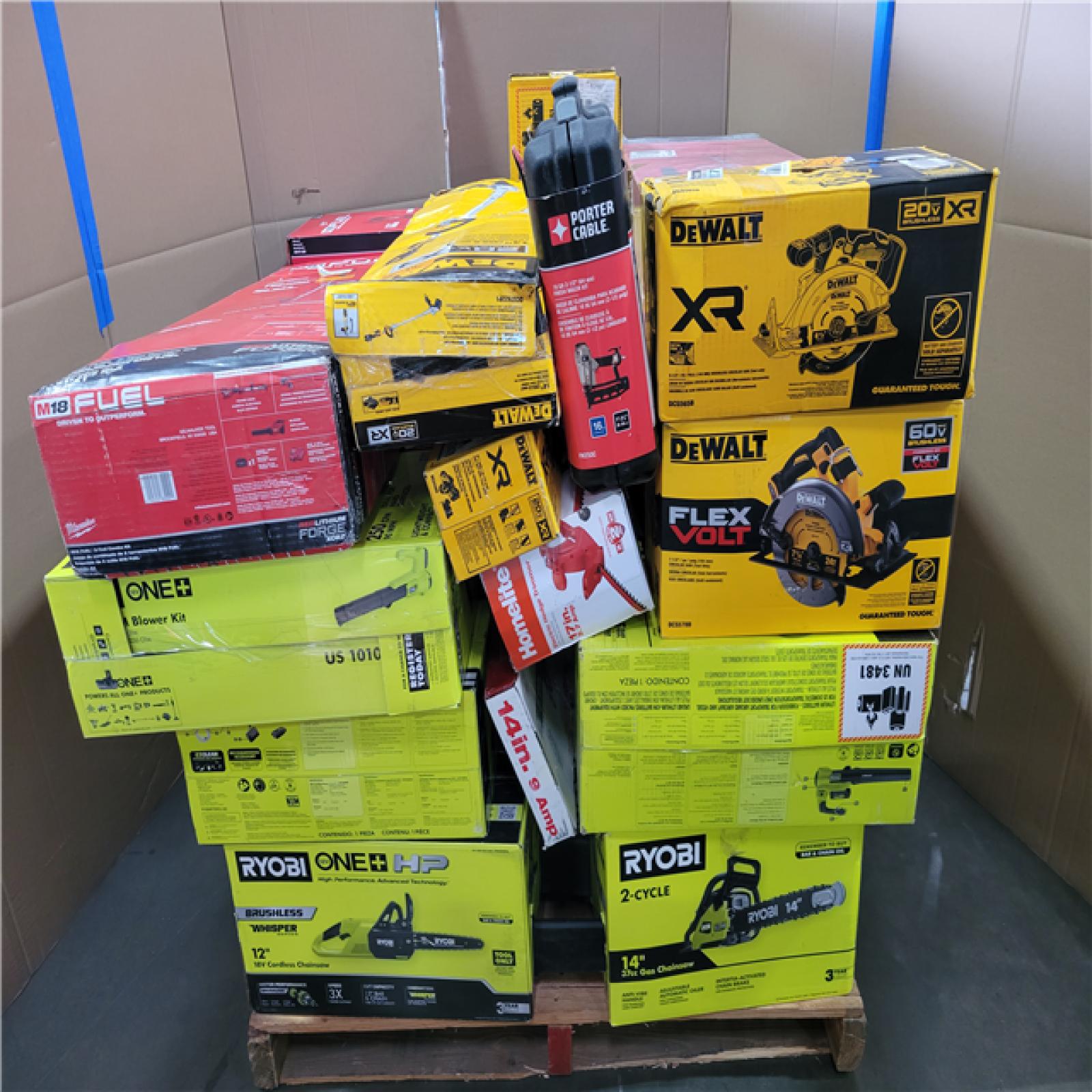 CALIFORNIA AS-IS TOOL PALLET