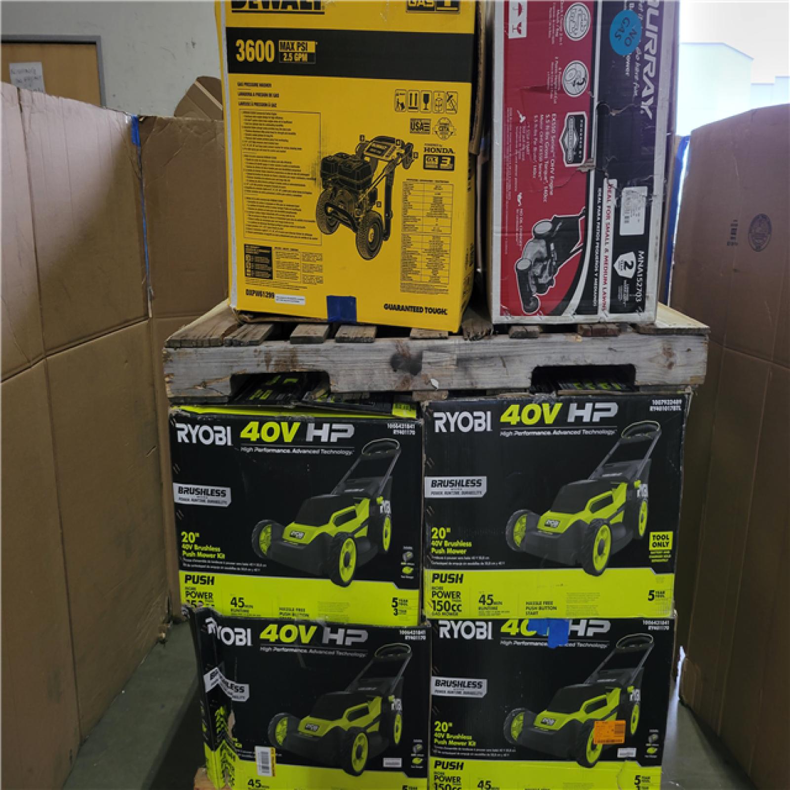CALIFORNIA AS-IS OUTDOOR POWER EQUIPMENT