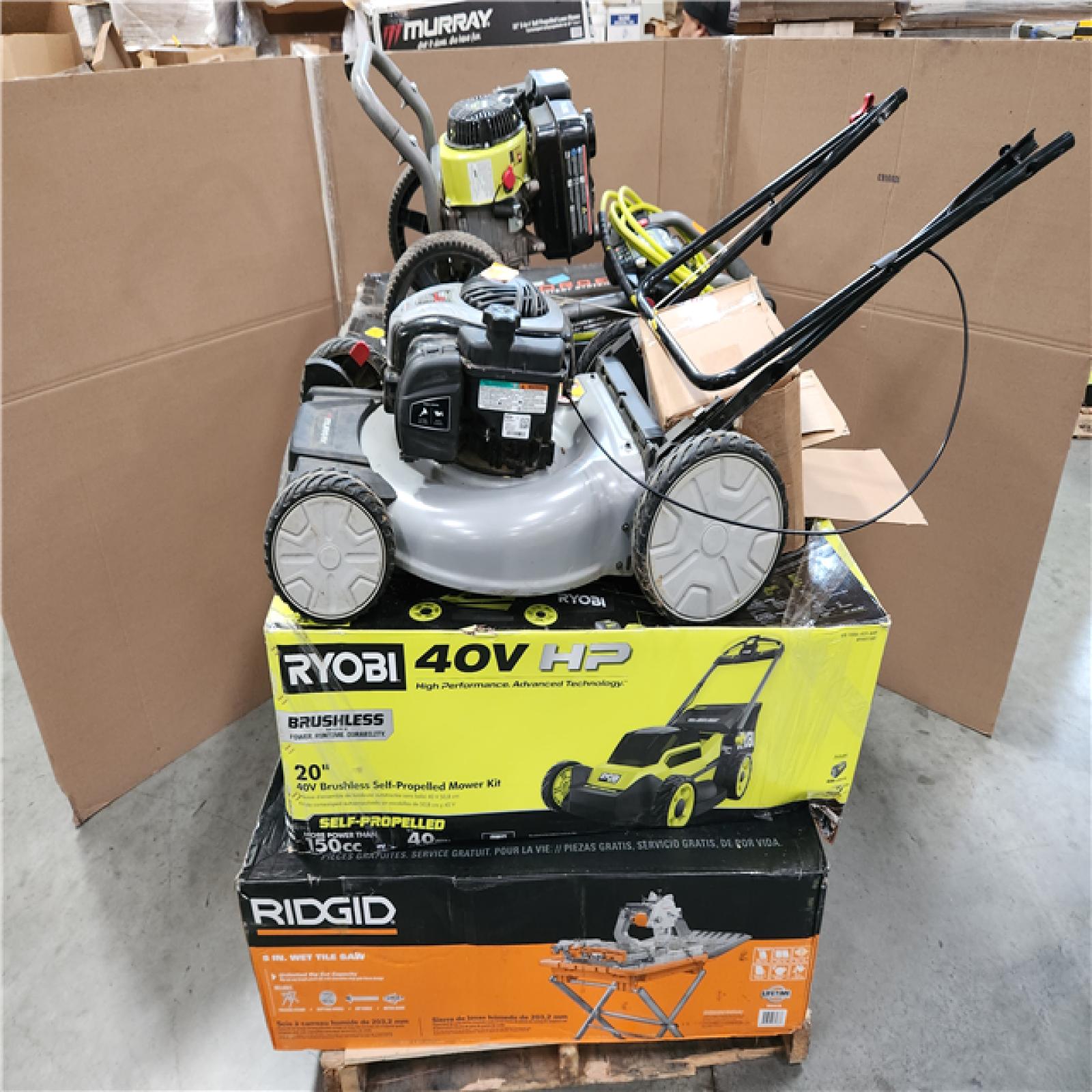 CALIFORNIA AS-IS OUTDOOR POWER EQUIPMENT