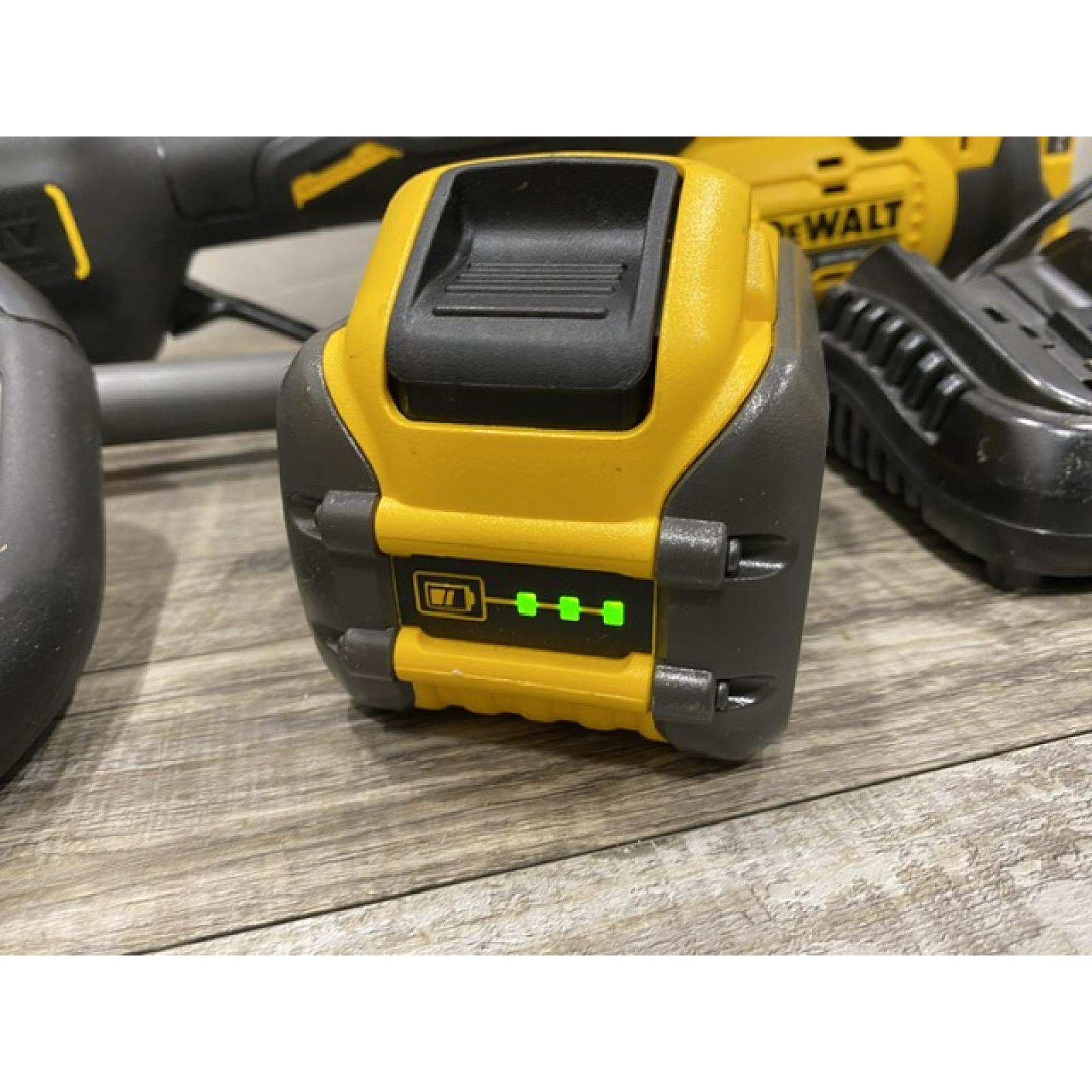 AS-IS DEWALT FLEXVOLT 60V MAX 17 in. Cordless Battery Powered Attachment Capable Trimmer Kit