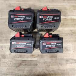 HOUSTON LOCATION - AS-IS MILWAUKEE FORGE BATTERY PACK QTY - 4