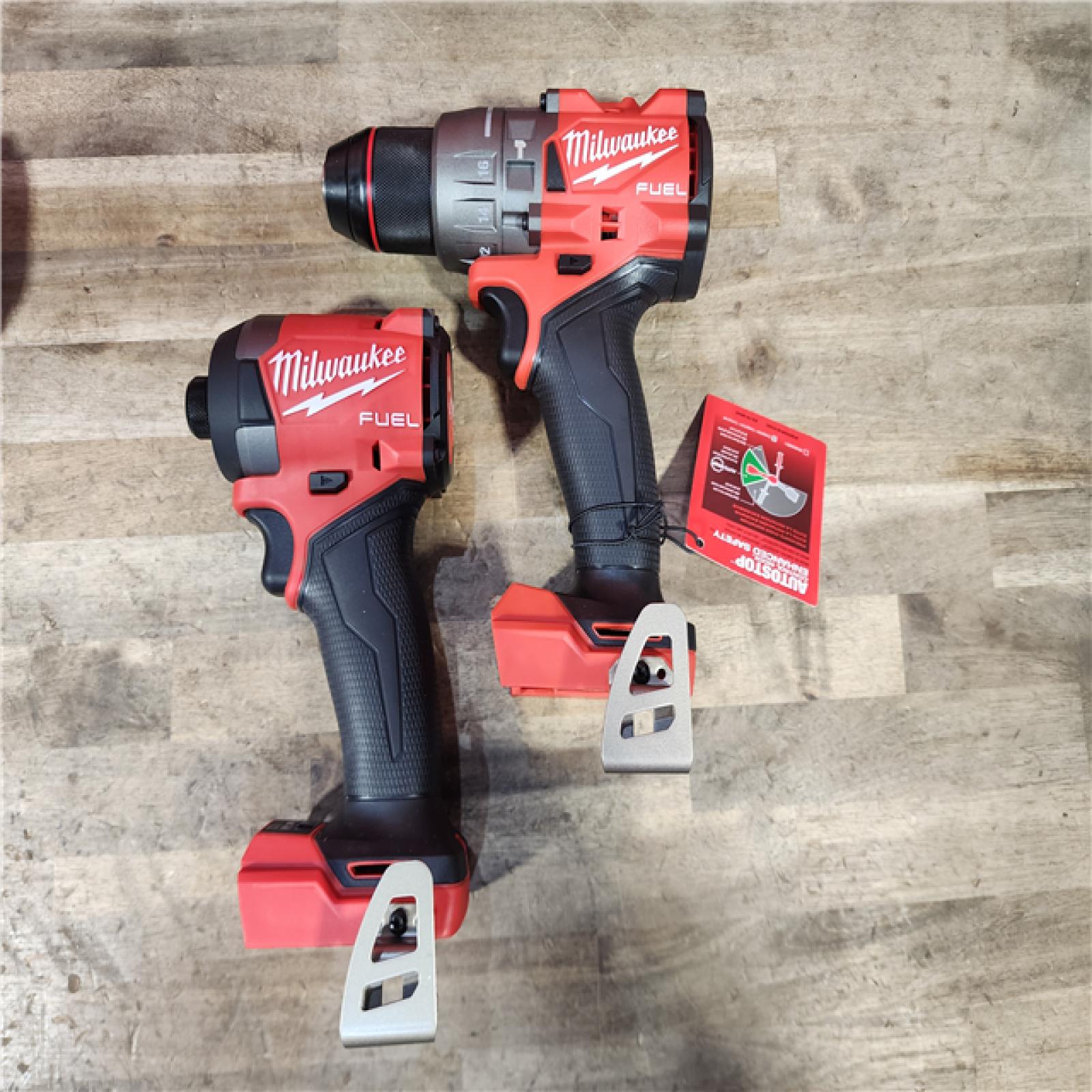 HOUSTON LOCATION - AS-IS (APPEARS LIKE NEW) M18 FUEL 18V Lithium-Ion Brushless Cordless Hammer Drill and Impact Driver Combo Kit (2-Tool) with 2 Batteries
