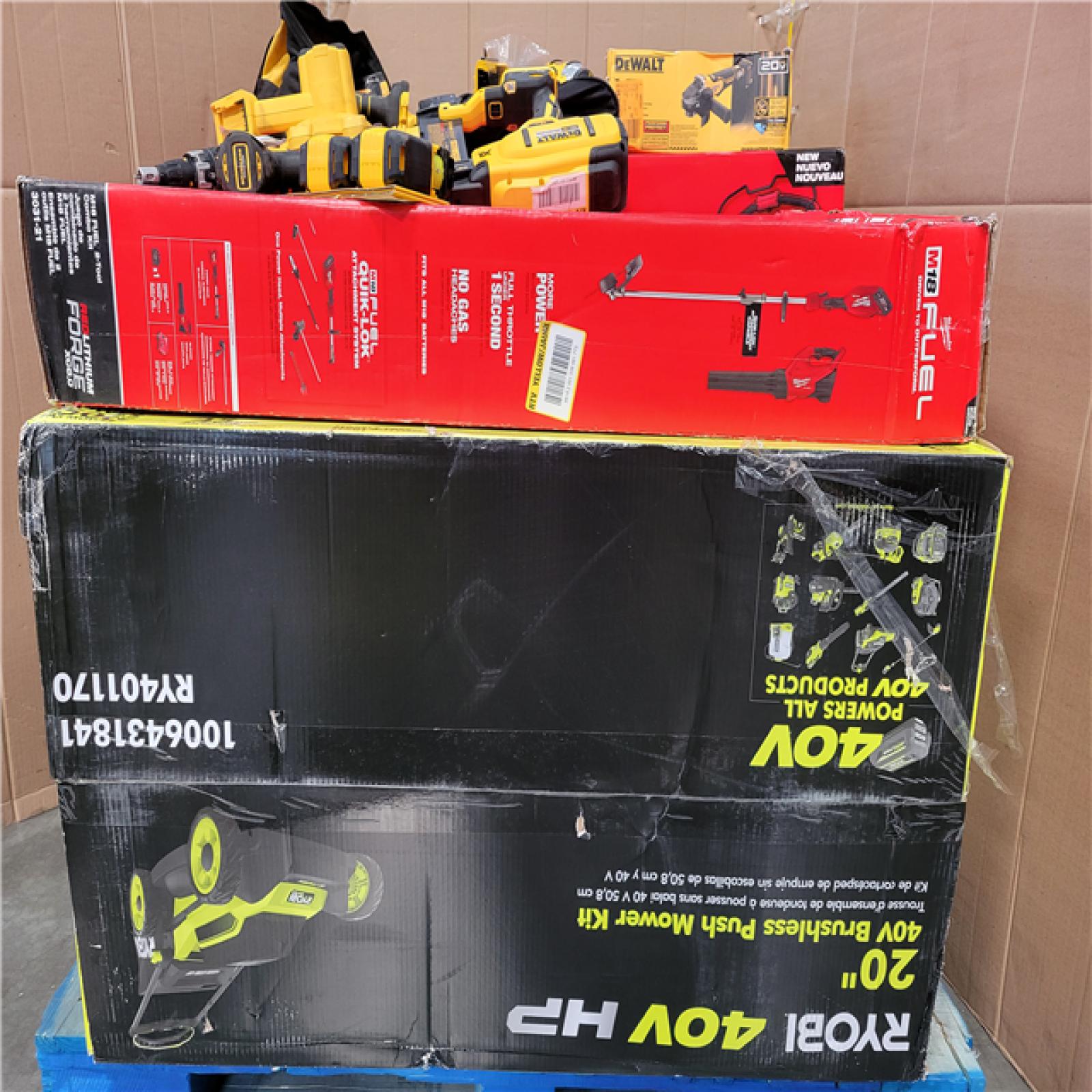 CALIFORNIA AS-IS TOOL PALLET