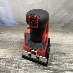 AS-IS Milwaukee 18V Lithium-Ion Cordless 1/4 in. Sheet Sander (Tool-Only)
