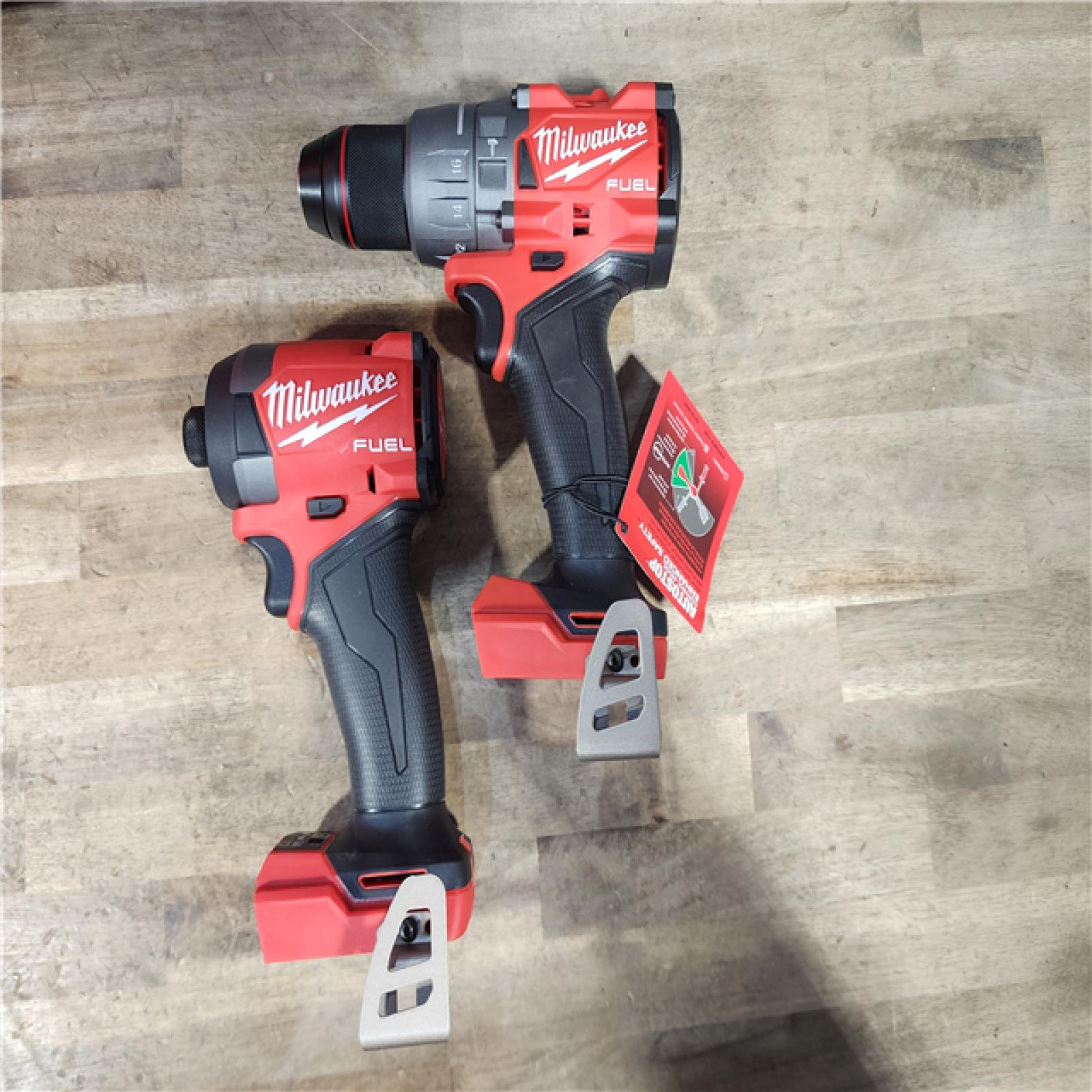 HOUSTON LOCATION - AS-IS (APPEARS LIKE NEW) M18 FUEL 18V Lithium-Ion Brushless Cordless Hammer Drill and Impact Driver Combo Kit (2-Tool) with 2 Batteries
