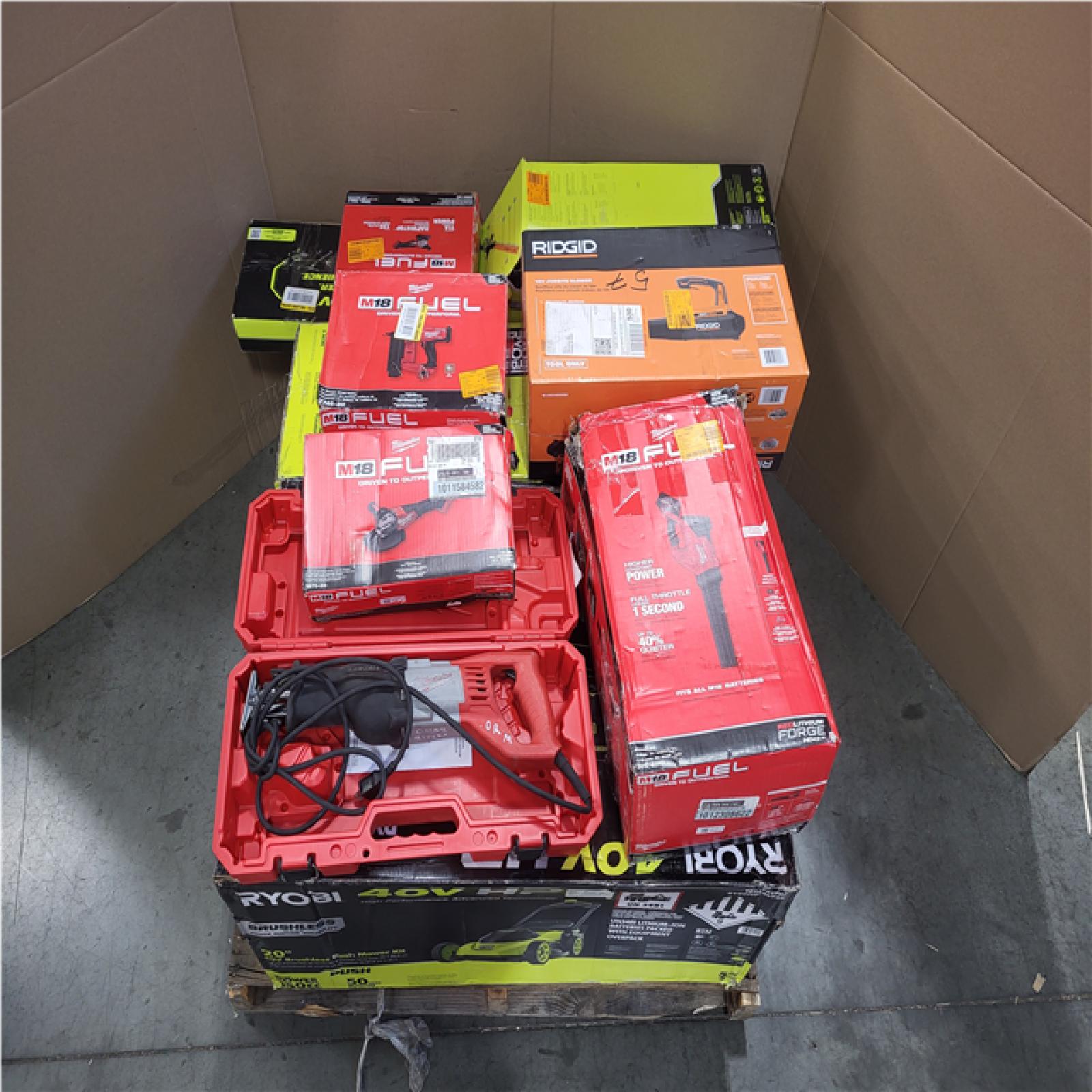 CALIFORNIA AS-IS TOOL PALLET