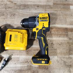 HOUSTON LOCATION - AS - IS DEWALT ATOMIC 20V Lithium-Ion Cordless 1/2 in. Hammer Drill Kit