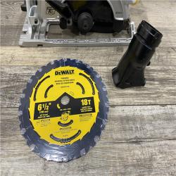 AS-IS DEWALT 20V MAX Cordless Brushless 6-1/2 in. Sidewinder Style Circular Saw (Tool Only)