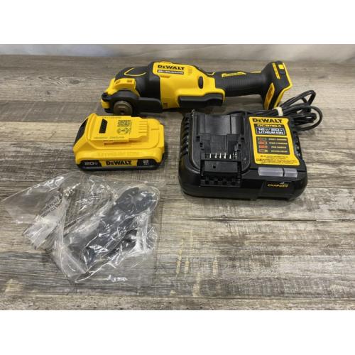 AS-IS DEWALT ATOMIC 20V MAX Cordless Brushless Oscillating Multi Tool Kit