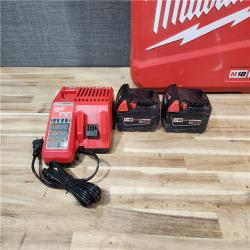HOUSTON LOCATION - AS-IS Milwaukee FUEL 18V Lithium-Ion Brushless Cordless Hammer Drill and Impact Driver Combo Kit