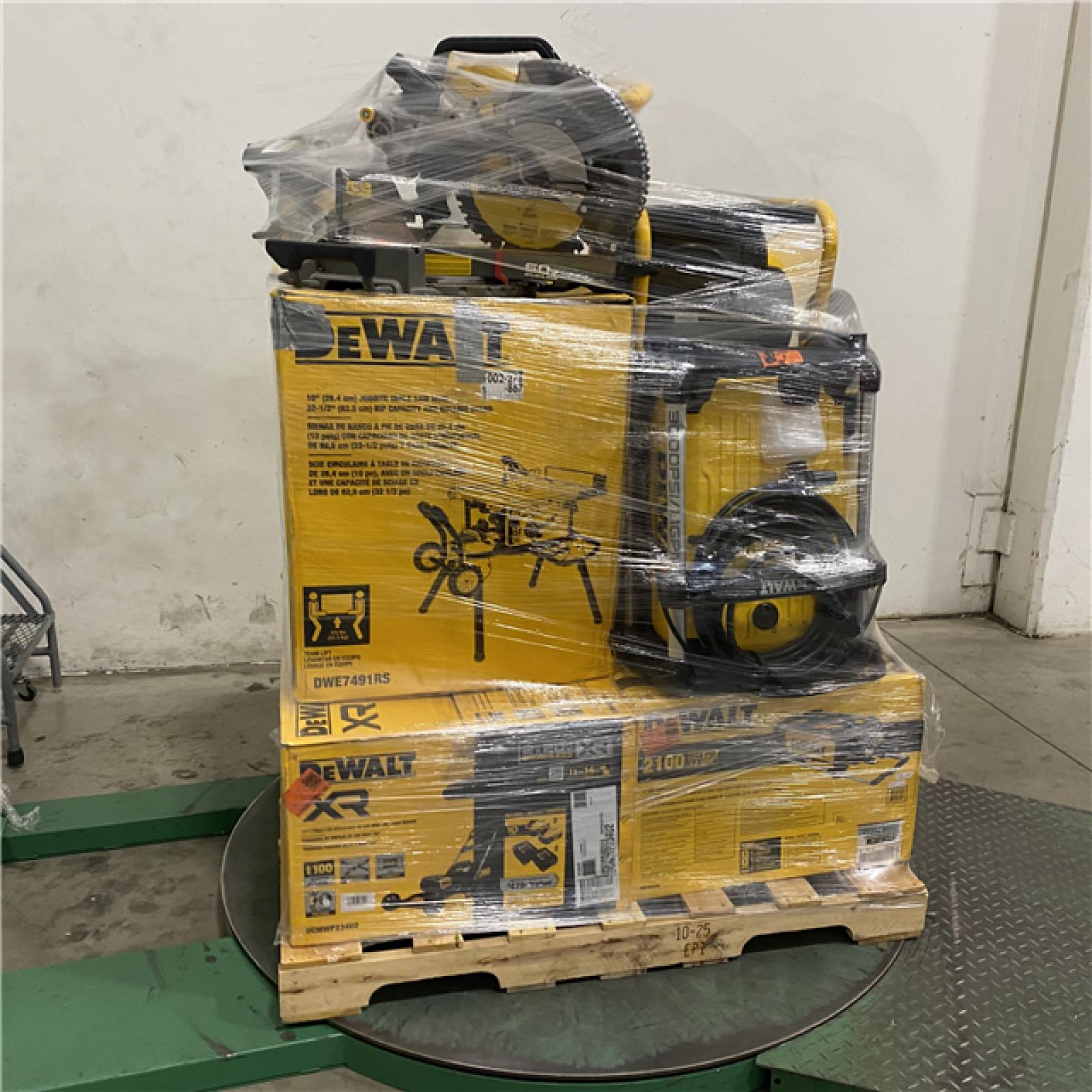 Dallas Location - As-Is DEWALT Tool Pallet