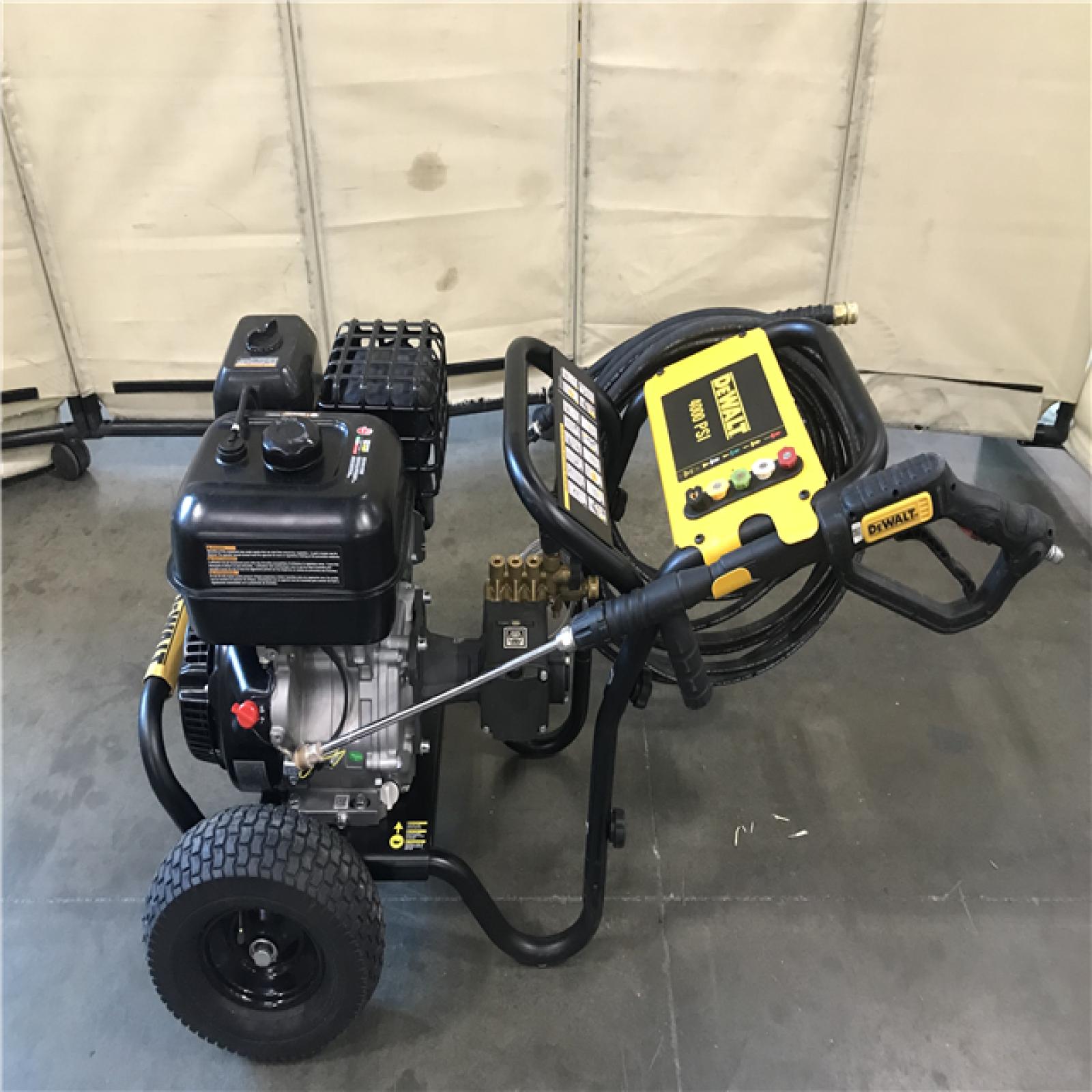 California AS-IS DeWALT 4000 PSI 3.5 GPM Cold Water Gas Pressure Washer