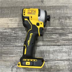 AS-IS DEWALT Atomic 20V Max Lithium-Ion Brushless Cordless Compact 1/4 in. Impact Driver Kit
