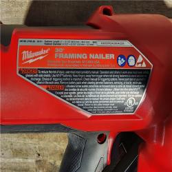 HOUSTON LOCATION - AS-IS M18 FUEL 3-1/2 in. 18-Volt 30-Degree Lithium-Ion Brushless Cordless Framing Nailer (Tool-Only)