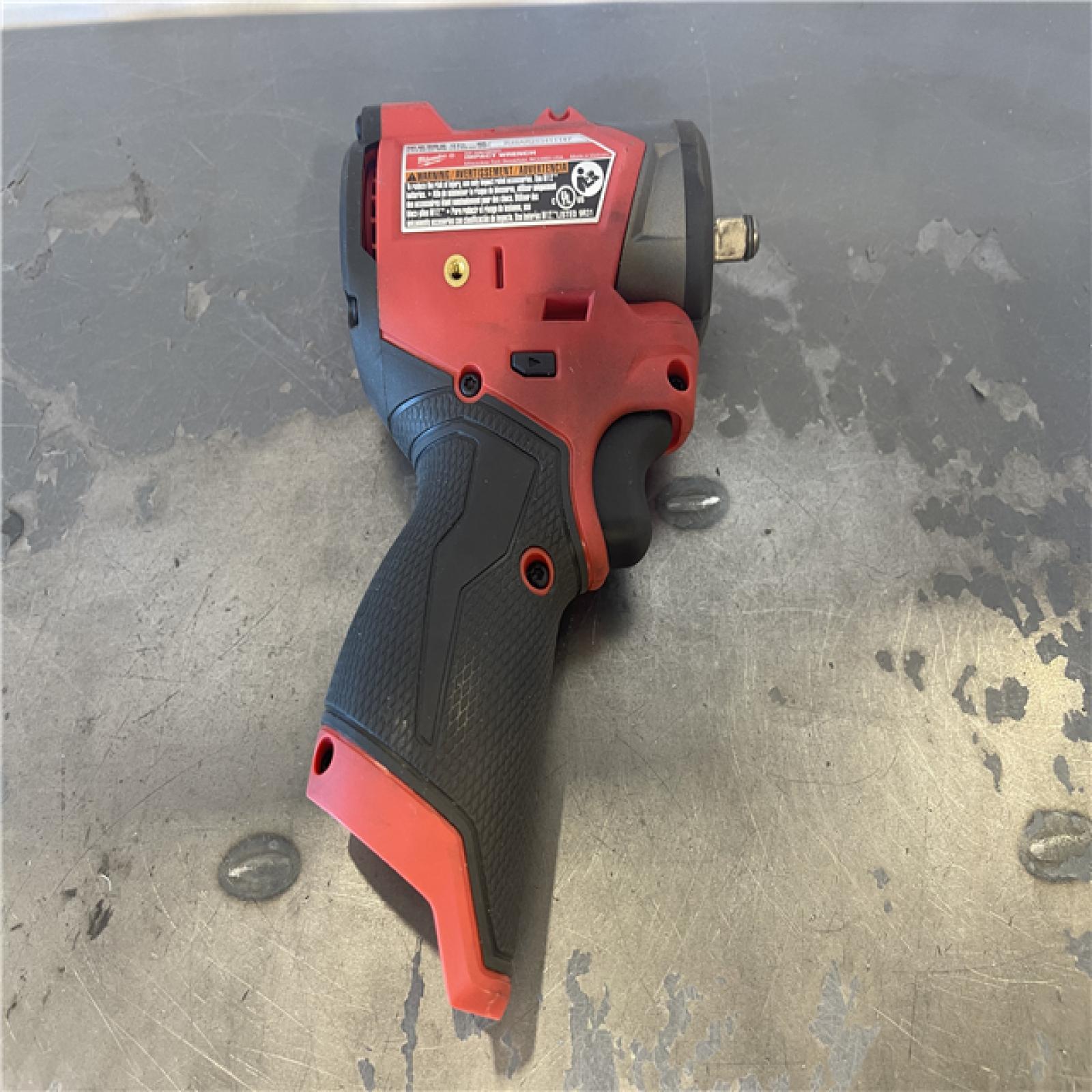 AS-IS- Milwaukee M12 FUEL 3/8 in. Cordless Brushless Subcompact Impact Wrench