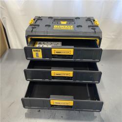 AS-IS - Dewalt Toughsystem 2.0, 12.3 in. W Tool Box 3-Drawer