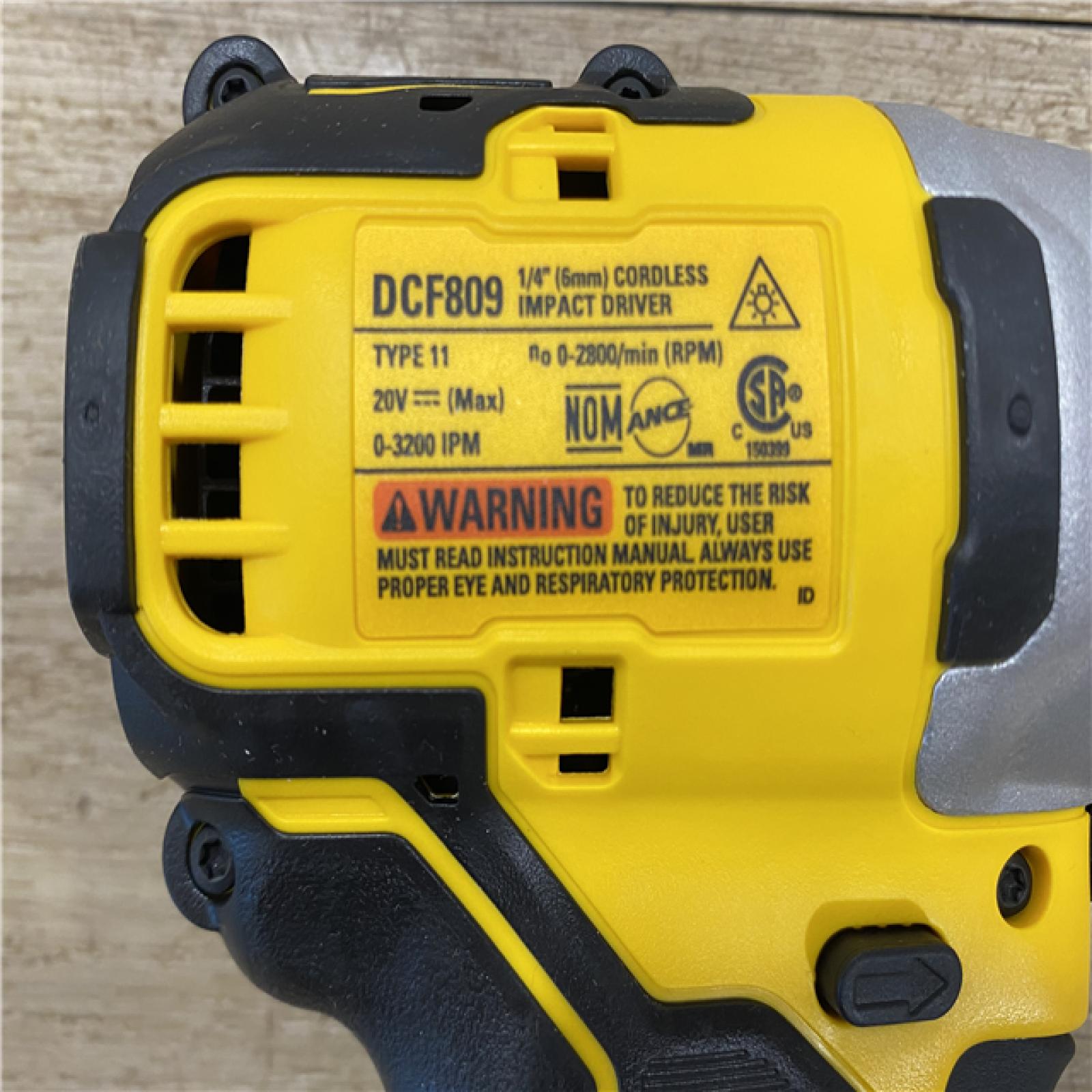 AS-IS Dewalt DCF809 20V MAX Brushless Impact Driver – Tool Only