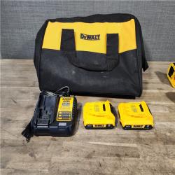 HOUSTON LOCATION - AS-IS DEWALT 3 TOOL COMBO KIT W/ (2) BATTERY & CHARGER