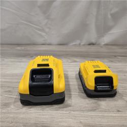 AS-IS Dewalt DCBP315-2C 20V MAX POWERSTACK Lithium-Ion Batteries and Charger Starter Kit