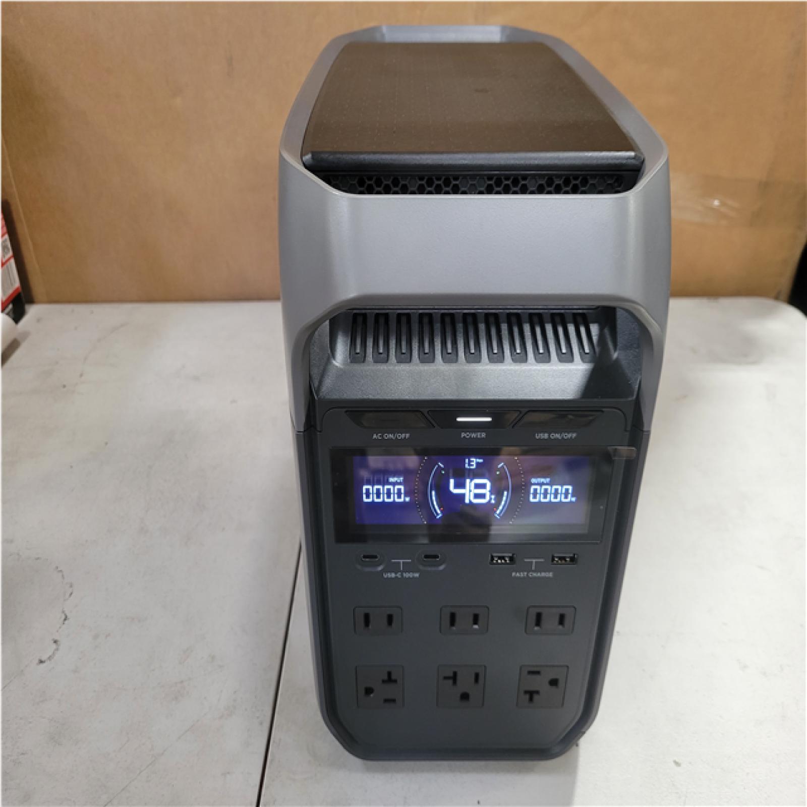 CALIFORNIA AS-IS ECOFLOW 1800-WATT DELTA 3 BATTERY GENERATOR