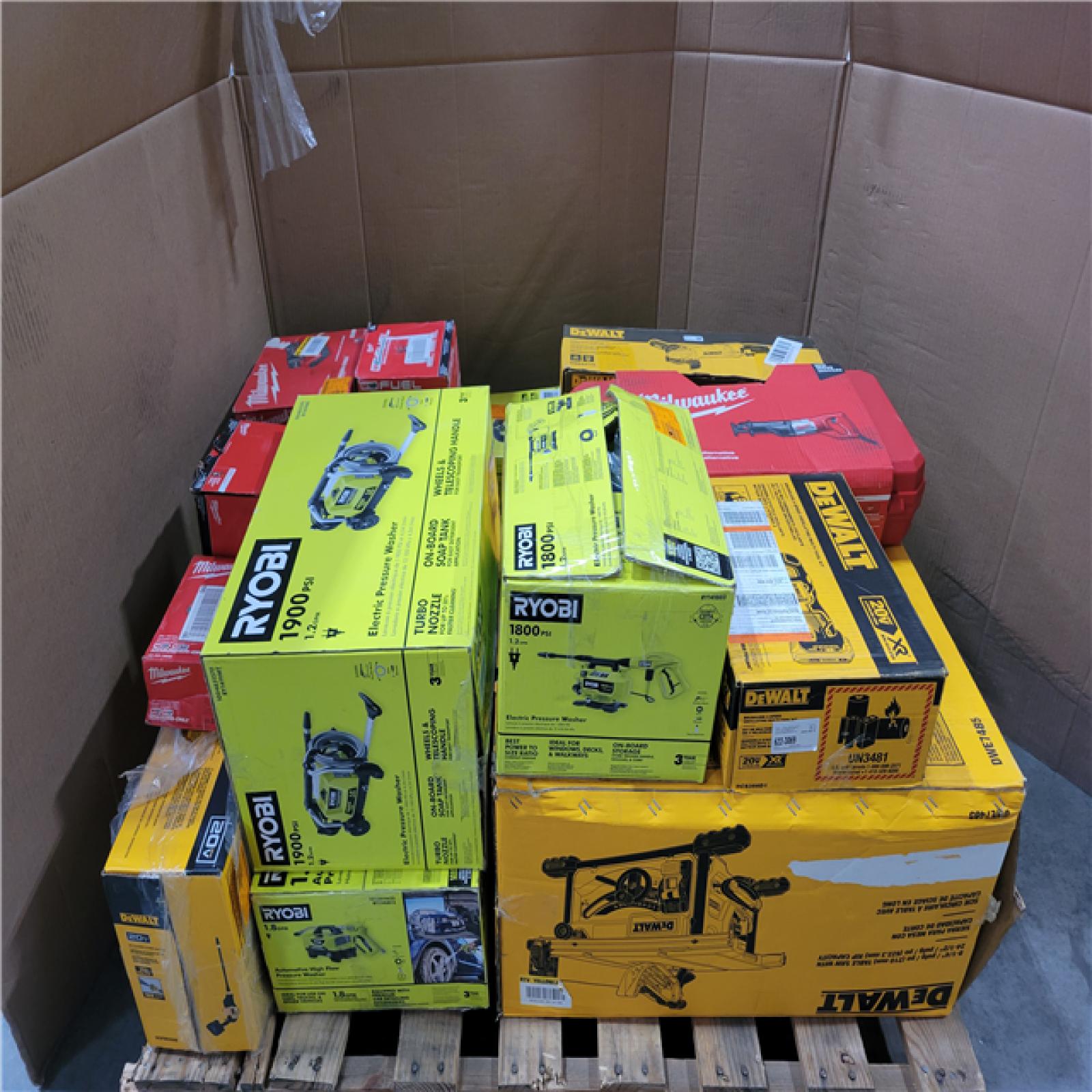 CALIFORNIA AS-IS TOOL PALLET