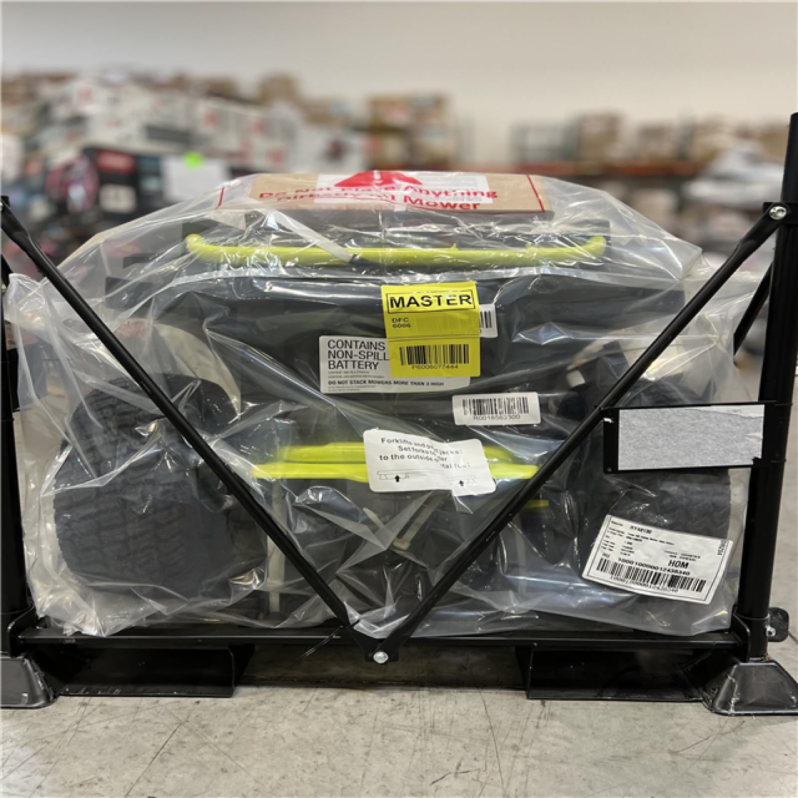 DALLAS LOCATION - RYOBI 48V Brushless 30 in. 50 Ah Battery Electric Rear Engine Riding Mower