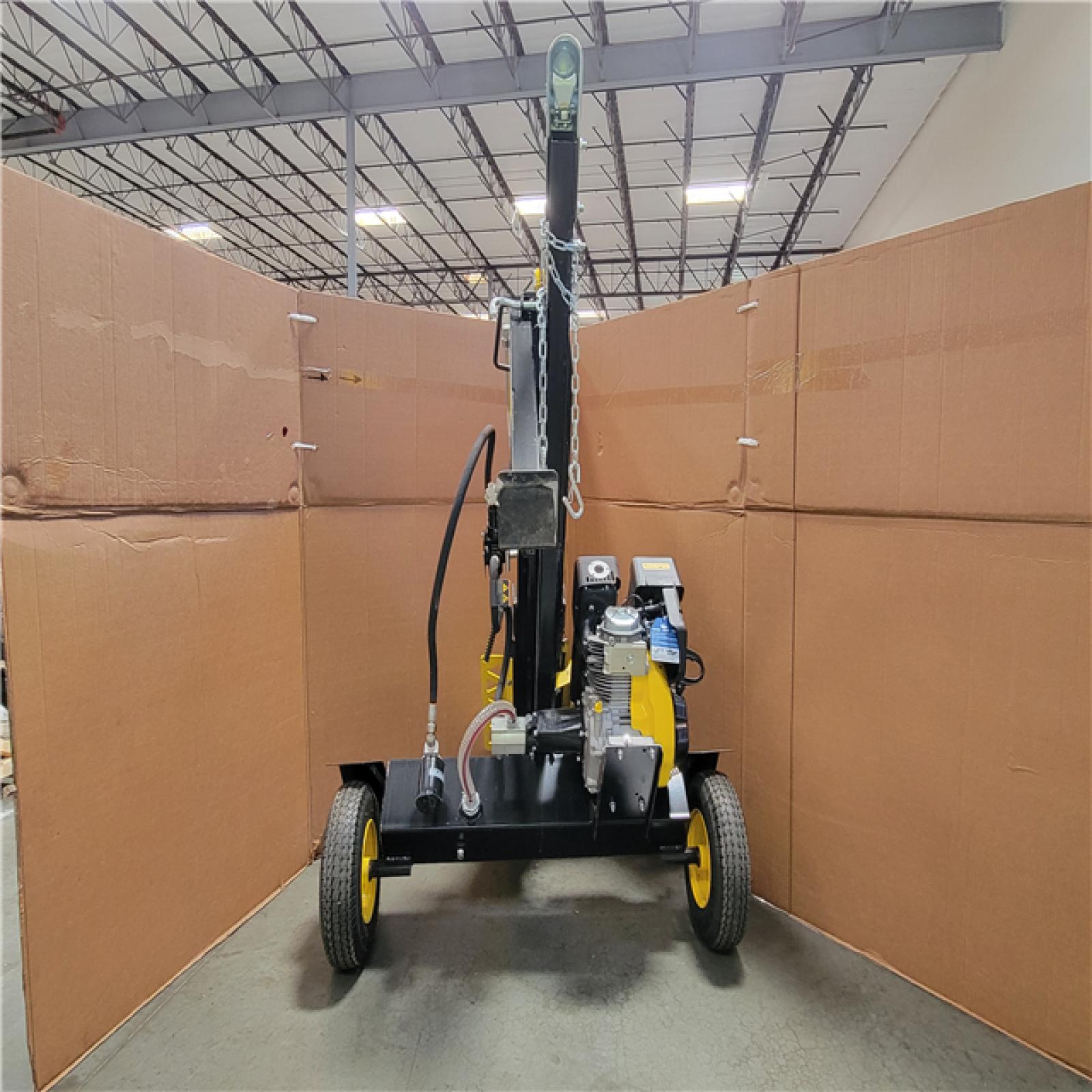 CALIFORNIA AS-IS CHAMPION Power EQUIPMENT 37 Ton Wood Splitter