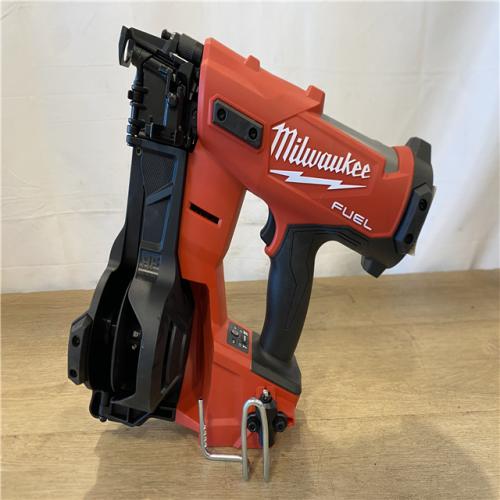 AS-IS Milwaukee FUEL 18-Volt Lithium-Ion Brushless Cordless Coil Roofing Nailer (Tool Only)