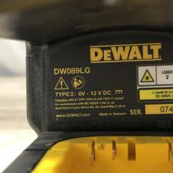 AS-IS DeWalt 12V MAX Lithium-Ion 100 Ft. Green Self-Leveling 3-Beam 360 Degree Laser Level Kit