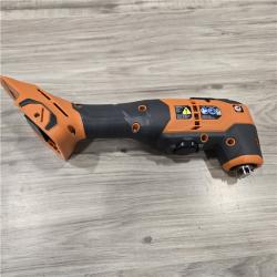 LIKE NEW! - RIDGID 18V Brushless Cordless Oscillating Multi-Tool (Tool-Only)