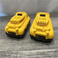 AS-IS DEWALT 20V MAX Compact Lithium-Ion 3.0Ah Battery Pack (2 Pack)
