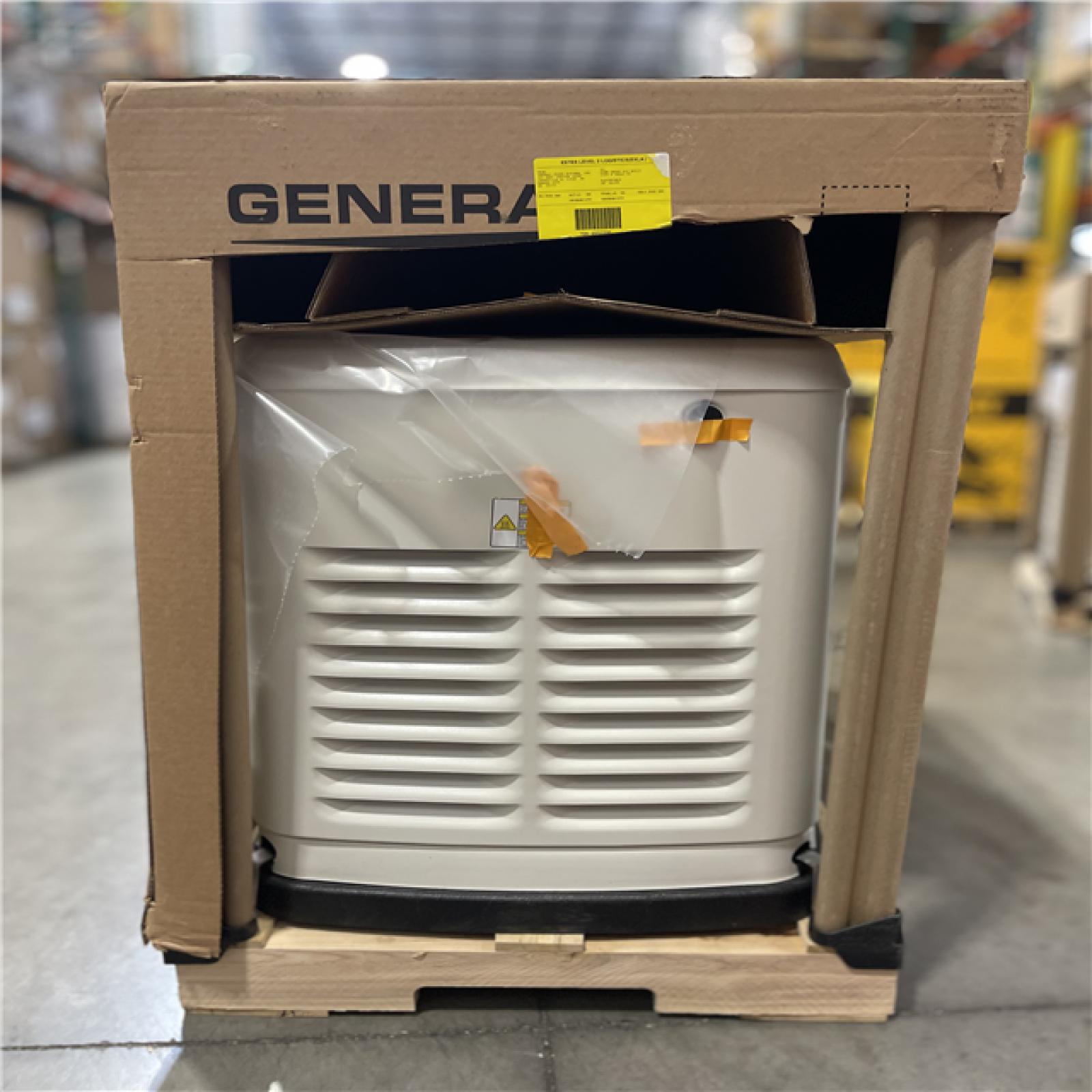 DALLAS LOCATION- NEW1- Generac 10 000 Watt - Dual Fuel Air- Cooled Whole House Home Standby Generator  Smart Home Monitoring  100-AMP Transfer Switch