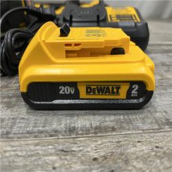 AS-IS DEWALT 20V MAX XR Lithium-Ion Cordless 18-Gauge Narrow Crown Stapler Kit