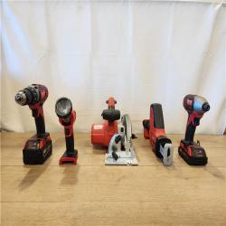 AS-IS- Milwaukee M18 18V Lithium-Ion Cordless 5 Tool Combo Kit