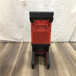AS-IS Milwaukee 18V Lithium-Ion Cordless Wireless Bluetooth Jobsite Speaker (Tool-Only)