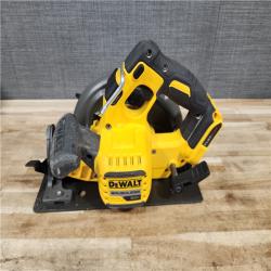 HOUSTON LOCATION - AS-IS DEWALT FLEXVOLT 60V MAX Cordless Brushless 7-1/4 in. Circular Saw with Brake (Tool Only)