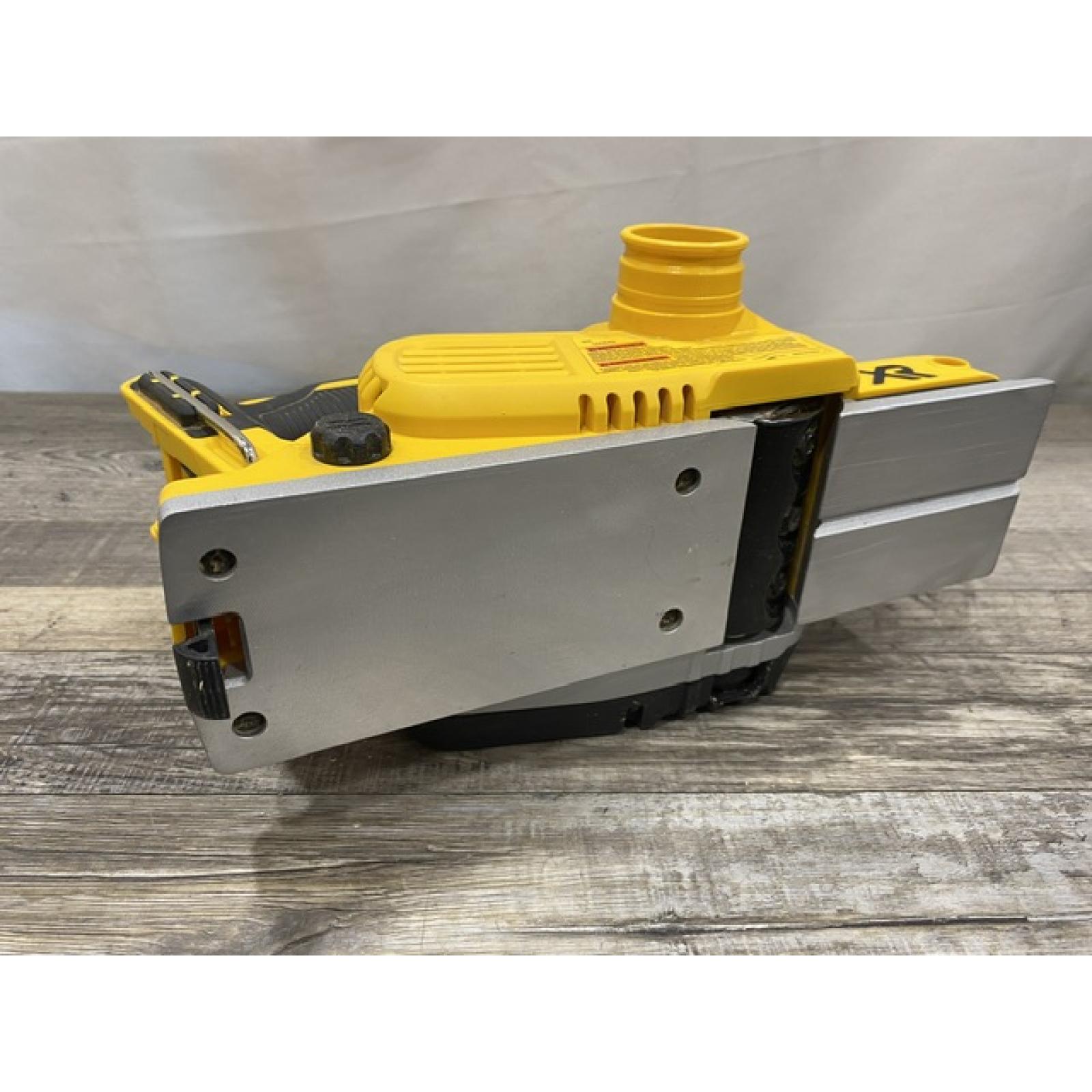 AS-IS DEWALT 20V MAX XR Cordless Brushless 3-1/4 in. Planer (Tool Only)